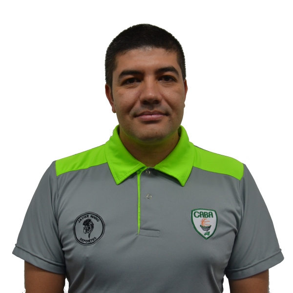 Fotografía de Jose William Moreno, árbitro departamental de baloncesto.
