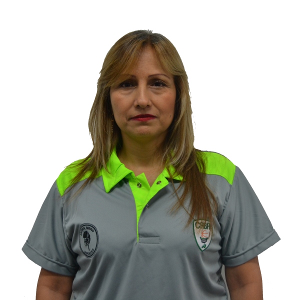 Fotografía de Maria Doralba Ramirez Holguin, oficial de mesa de control de baloncesto.