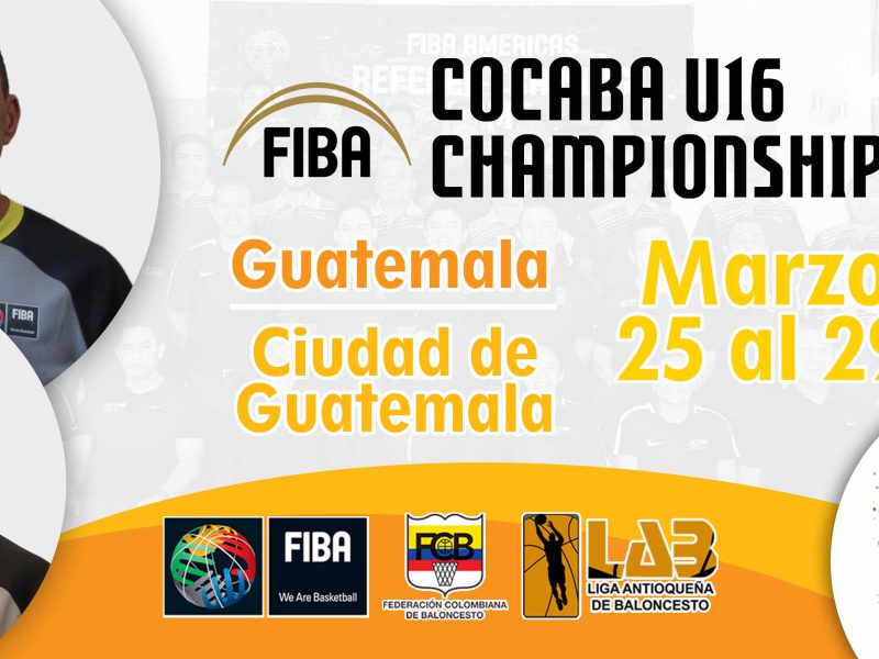 Árbitros de CABA — Vélez y Mejía en el los Centroamericanos U16 – 2019
