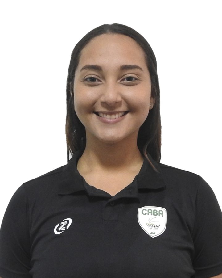 Fotografía de Lineth Beatriz Buelvas Bolaños, árbitro departamental de baloncesto.
