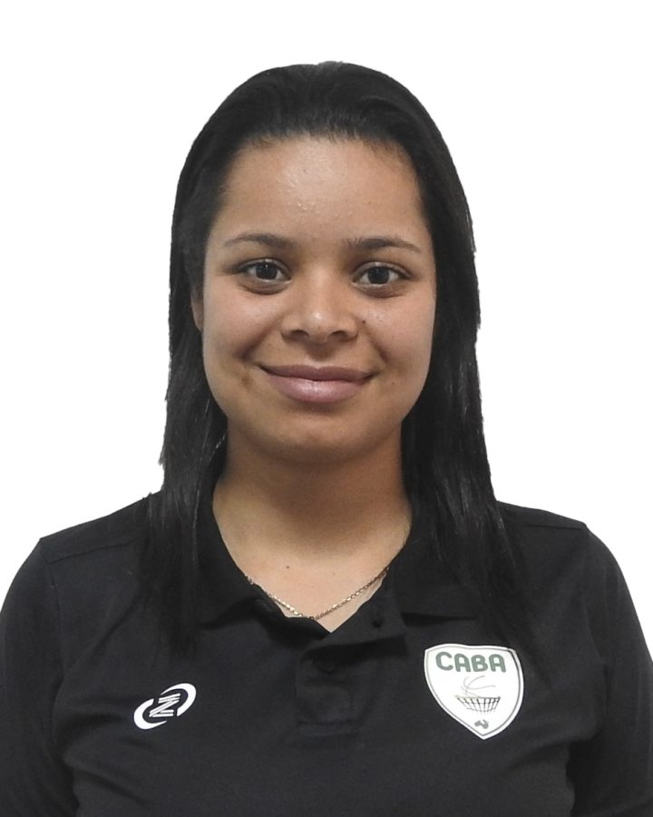 Fotografía de Laura Milena Gomez Tobon, oficial de mesa de control de baloncesto.