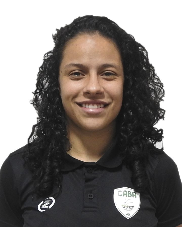 Fotografía de Paola Cristina Mesa Arango, oficial de mesa de control de baloncesto.
