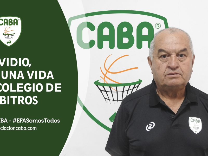 Ovidio, toda una vida en el Colegio de Árbitros