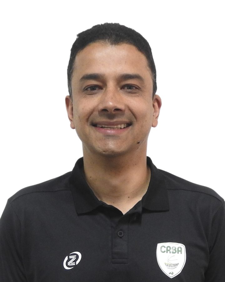 Fotografía de Juan Fernando Pulgarín Vélez, árbitro departamental de baloncesto.