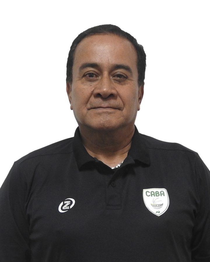 Fotografía de Cesar Augusto Rodriguez Esquivel, árbitro departamental de baloncesto.