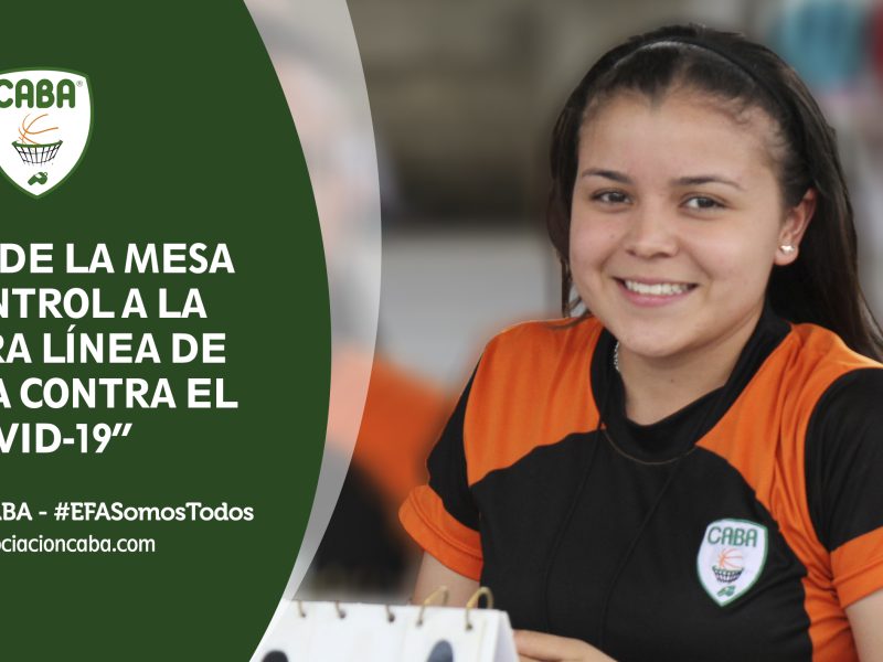 Árbitros de CABA — Kelly, de la mesa de control a la primera línea de batalla contra el covid-19