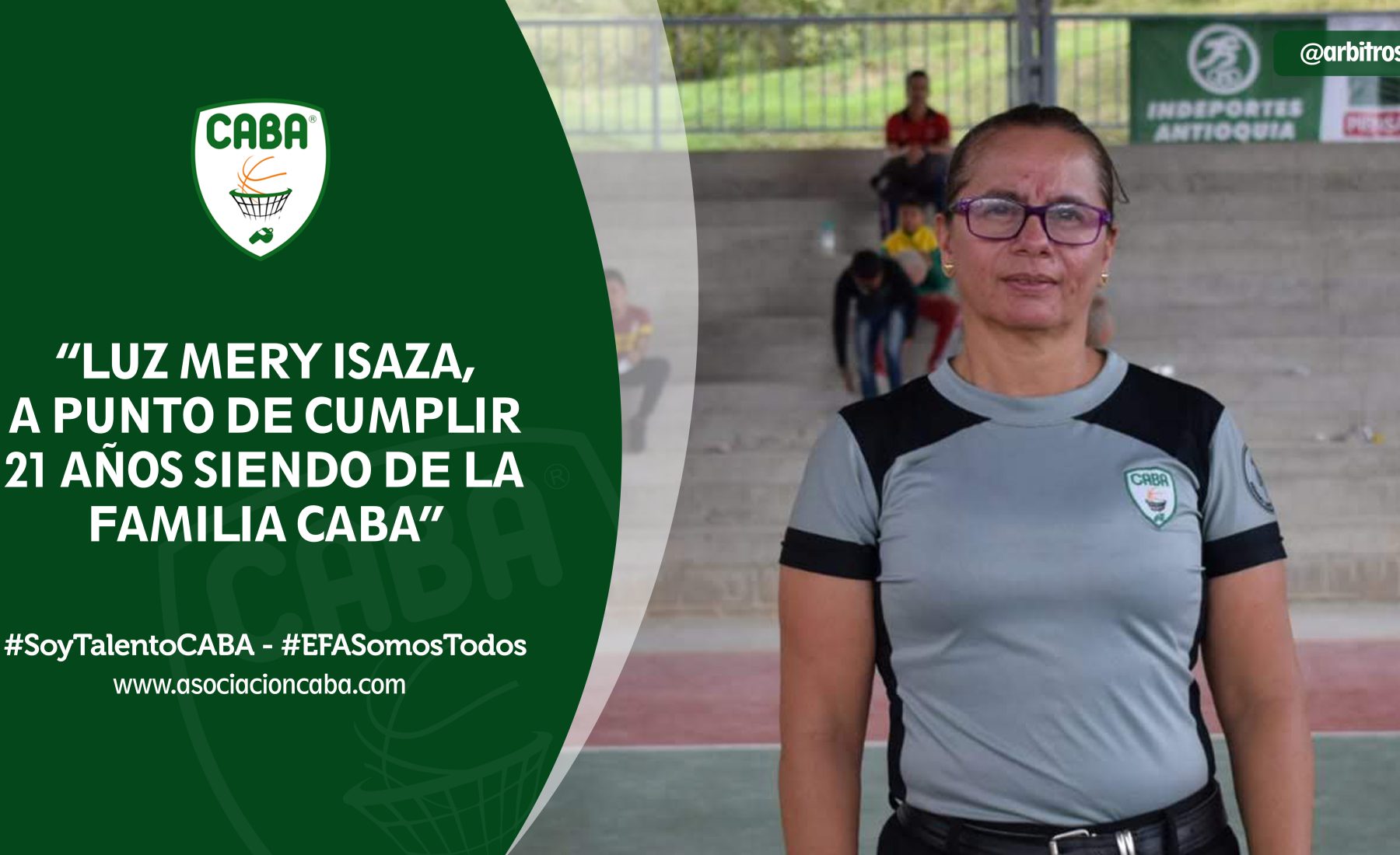 Luz Mery Isaza, a punto de cumplir 21 años siendo de la familia CABA