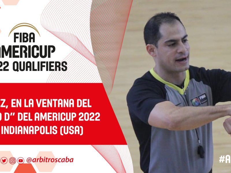 Árbitros de CABA — Vélez, en la ventana del Grupo D del Americup 2022 en Indianápolis (USA)