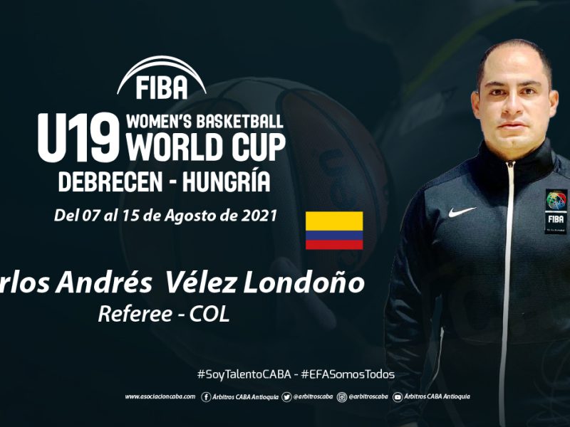 Árbitros de CABA — FIBA U19 Women’s Basketball World Cup 2021