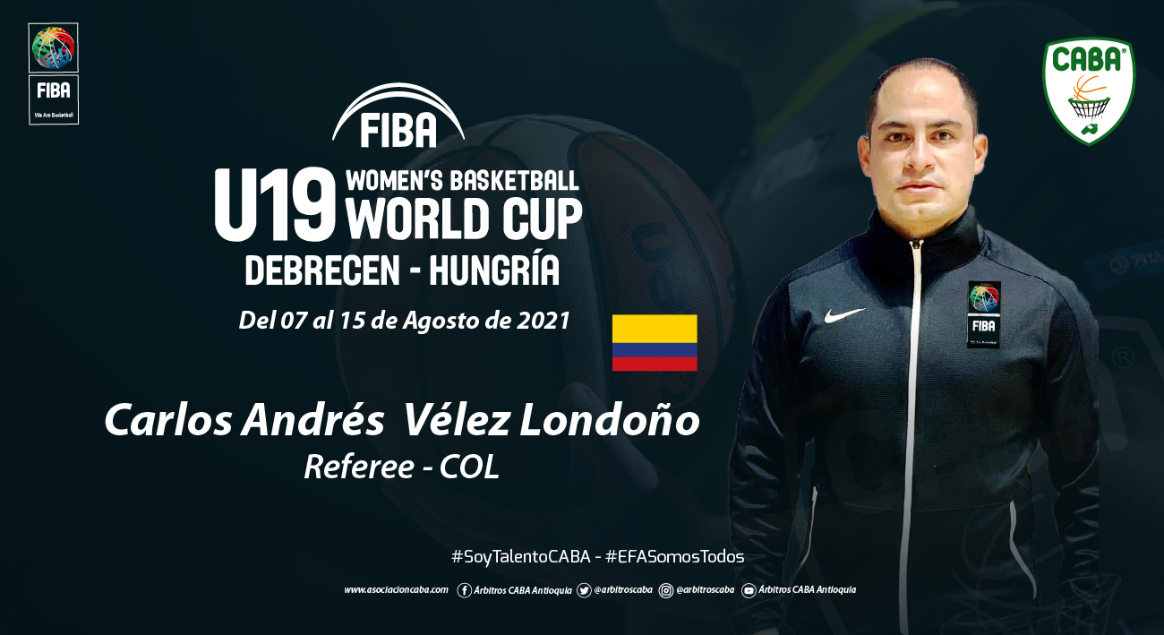Árbitros de CABA — FIBA U19 Women’s Basketball World Cup 2021