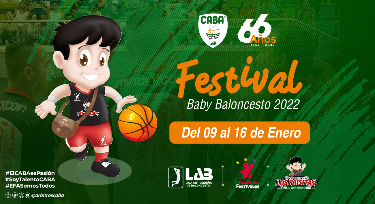 Árbitros de CABA — Regresa el Festival Baby Baloncesto