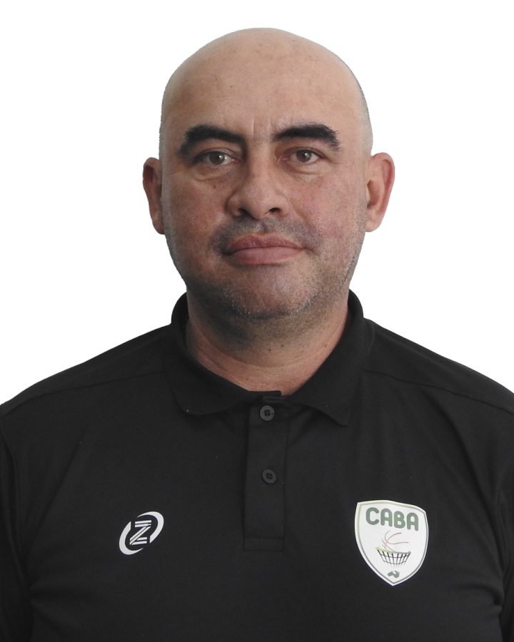 Fotografía de Giovanny de Jesús Vargas Díaz, árbitro departamental de baloncesto.