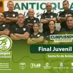 Juegos Indeportes 2022 V2 Intercolegiados Final Juv Santa Fe — archivo fotográfico Asociación CABA Antioquia