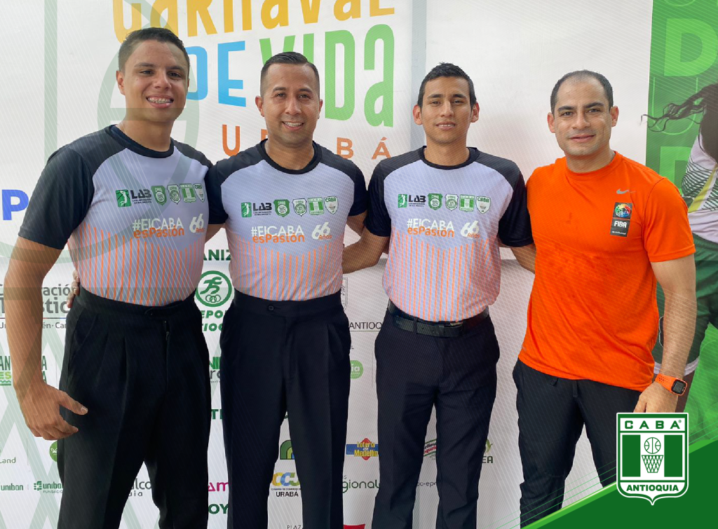 Carnaval De La Vida Urabá Arbitros CABA 2023 — archivo fotográfico Asociación CABA Antioquia